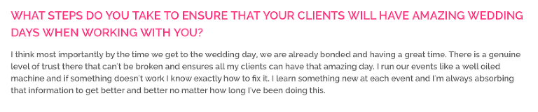 Cotton and Oak affordable San Francisco wedding planner 